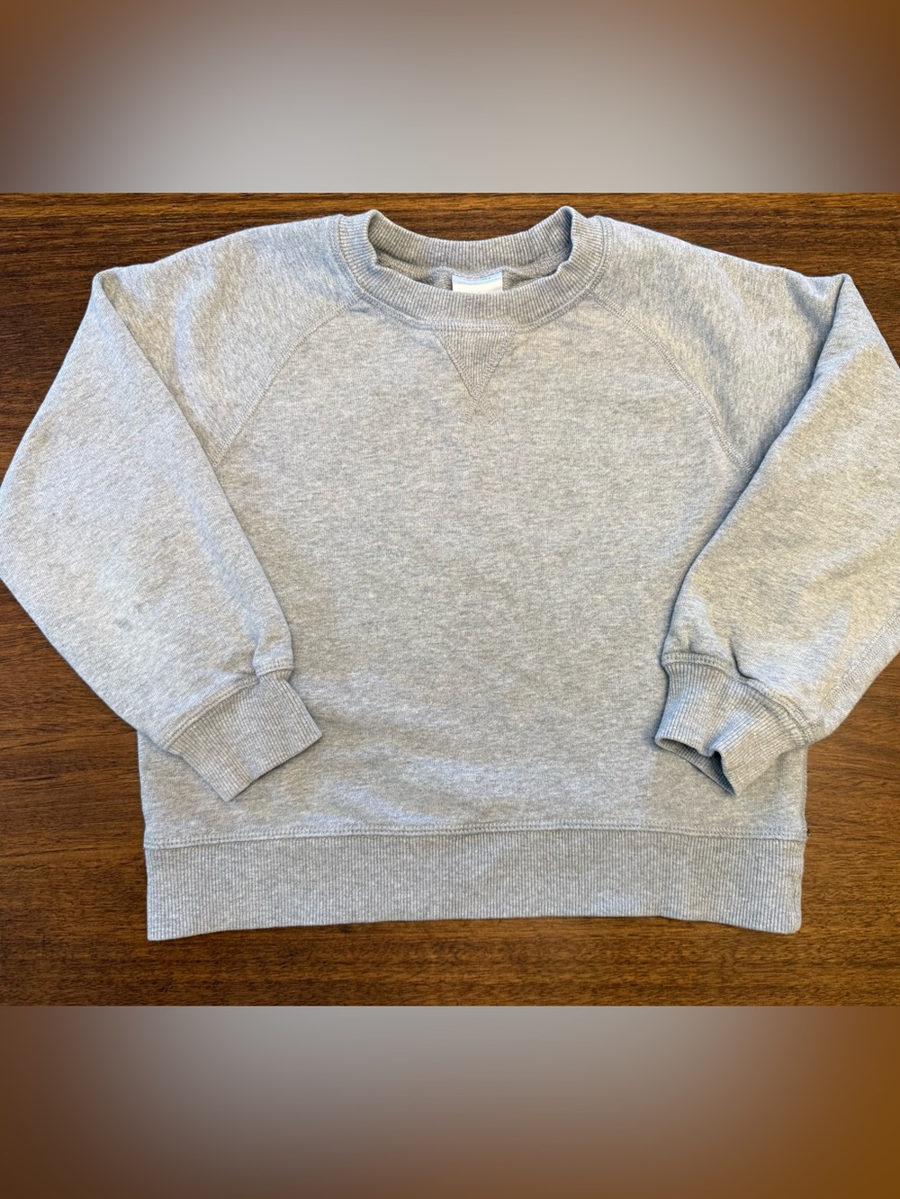 Hanna Andersson Classic Gray Crewneck Sweatshirt Size 5